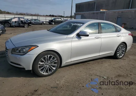 2017 Genesis G80 Base from USA, damaged, VIN KMHGN4JE6HU201578